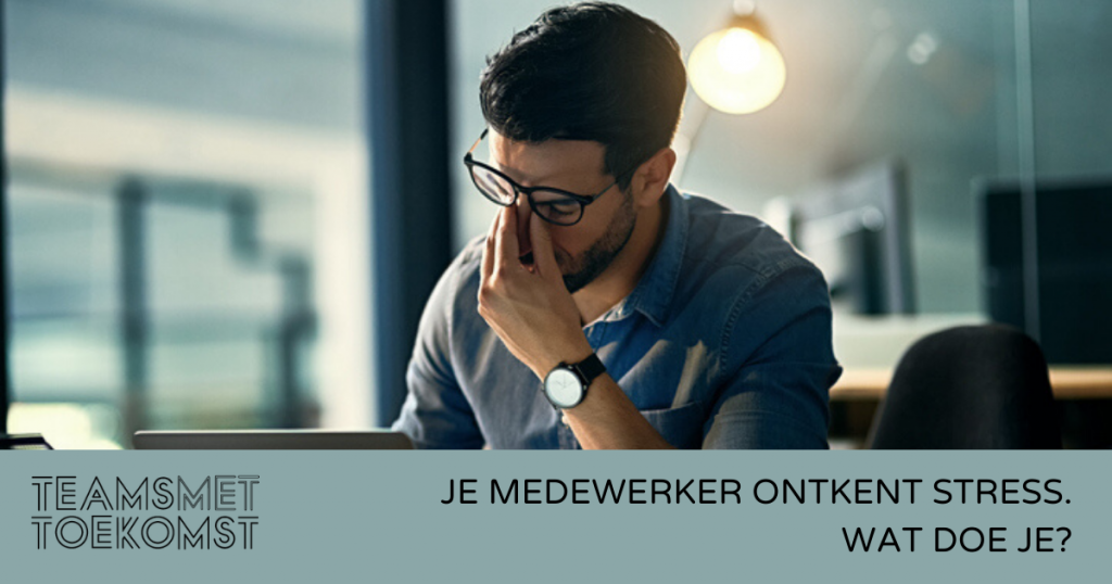 medewerker ontkent stress